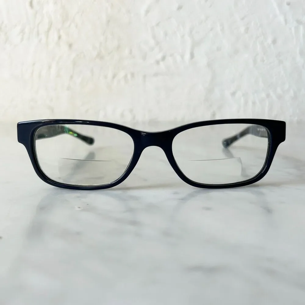 Tory Burch Eyeglass Frames Navy Blue Rectangle Women's Glasses TY2067 1616 50mm